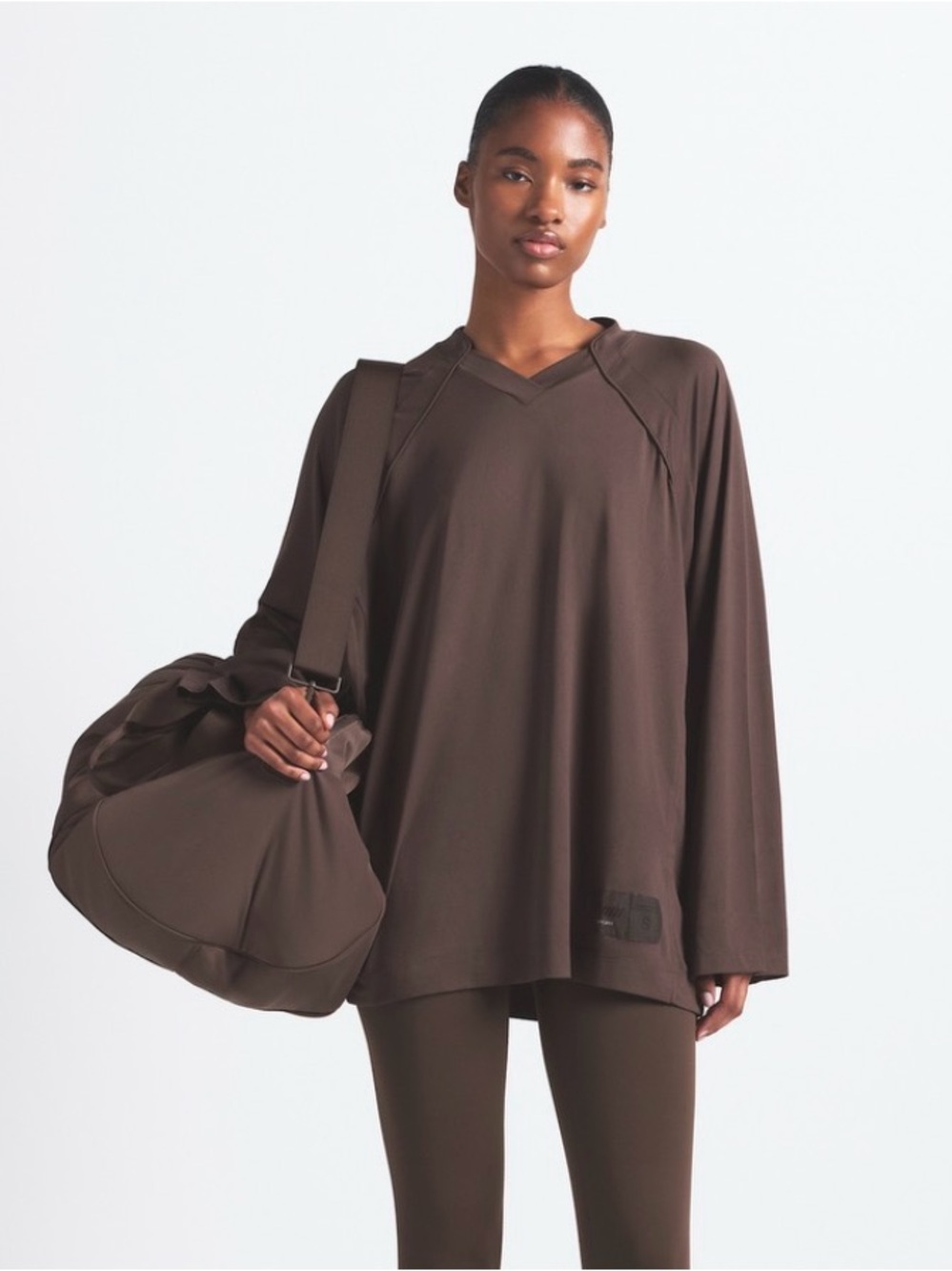 Nike x SKIMS Airy Oversized V-Neck top